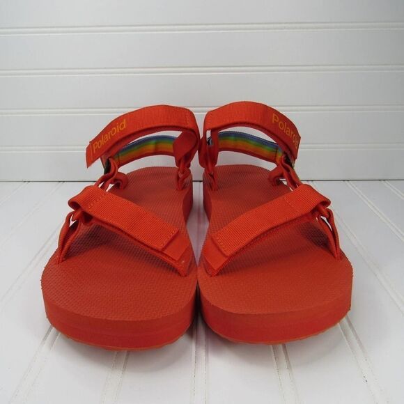 TEVA MID UNIVERSAL POLAROID RED MEN\'S SANDALS 12